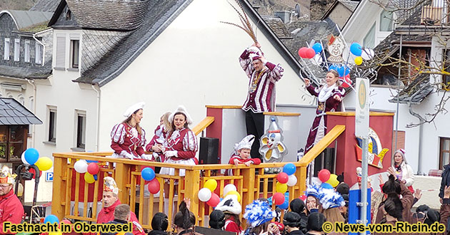 Karneval Info aus Oberwesel am Mittelrhein